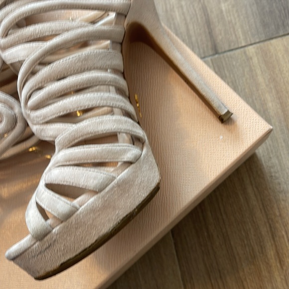 Prada cipria nude suede sandal - Picture 4 of 5